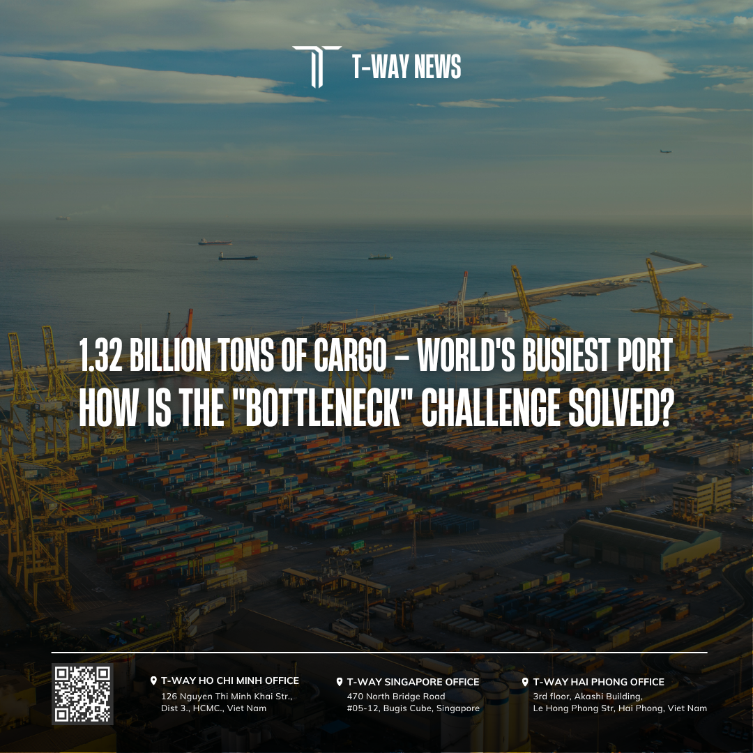 How the World's Busiest Seaport Solves the "Bottleneck" Problem