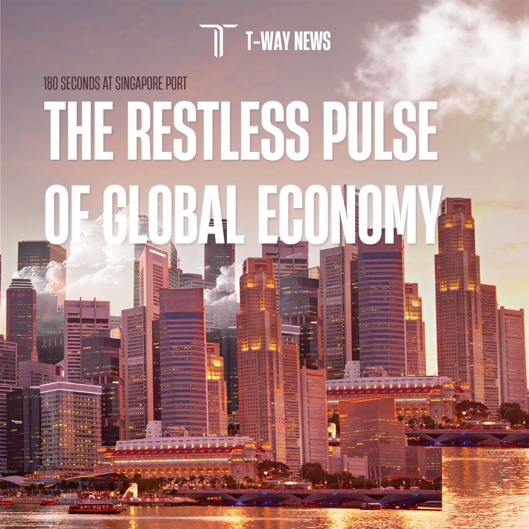 THE SLEEPLESS HEARTBEAT OF THE GLOBAL ECONOMY: 180 SECONDS AT THE PORT OF SINGAPORE