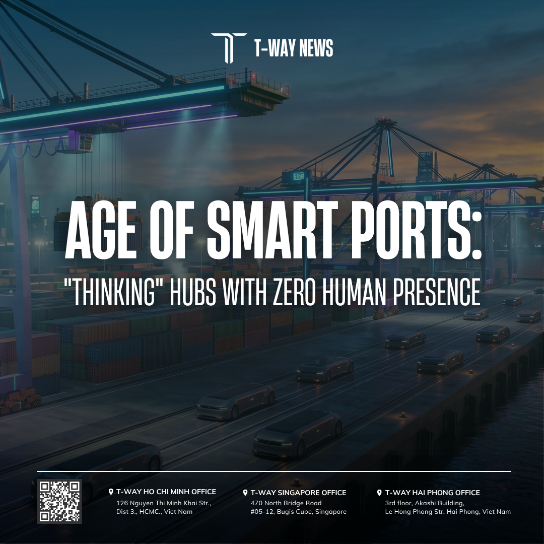 THE SMART PORT ERA: WHEN SEAPORTS "THINK FOR THEMSELVES" AND OPERATE WITHOUT A HUMAN IN SIGHT