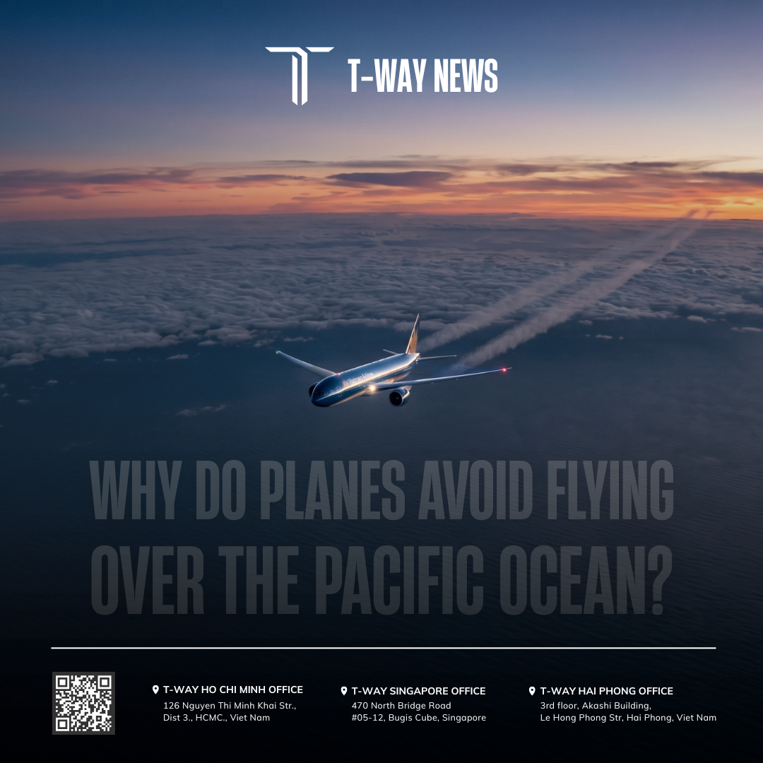 DID YOU KNOW: WHY DO PLANES "REFUSE" TO FLY STRAIGHT ACROSS THE PACIFIC OCEAN? 
