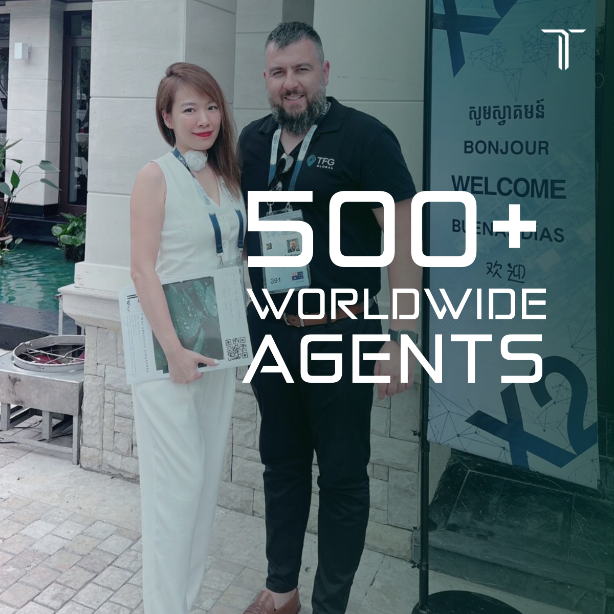 Worldwide agency network 